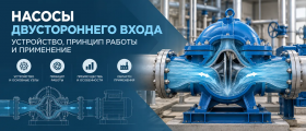 Насосы двустороннего входа: устройство, принцип работы и применение